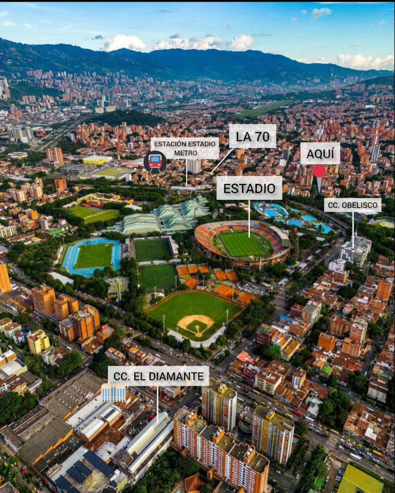 Apartamento Elegante Loft Laureles-estadio Medellín